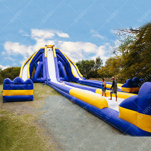 Lớn trượt nước <span class=keywords><strong>Inflatable</strong></span> giá rẻ, bơm hơi khổng lồ trượt nước cho người lớn - Product Image 1