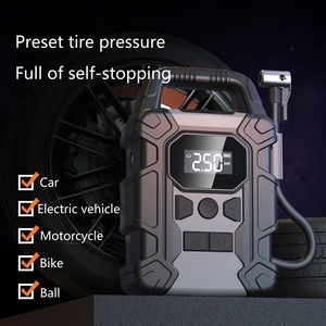 Công suất cao điện máy nén khí lốp Inflator di động không dây xe xe đạp xe máy bóng intellint hiển thị kỹ thuật số bơm - Product Image 2