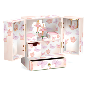 Scatola Musicale per Bambini DJECO Francese, Nuovo Giardino Misterioso, Portagioie in Legno Rettangolare, Regalo di Compleanno e Festività - Product Image 4