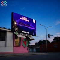 Écran LED extérieur RAYBO P5, étanche IP66, taux de rafraîchissement élevé 7680Hz, mur vidéo LED, affichage numérique 3D à vision directe pour les magasins de rue