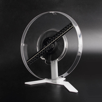 Ventilateur Holographique 3D 50cm à Vision Directe, Projecteur Hologramme LED pour Affichage Publicitaire, Événements, Commerce de Détail 30cm - Meilleures Ventes 2026