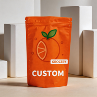 Sachets refermables personnalisés de qualité alimentaire, durables, pour fruits secs, sacs en Mylar avec pochette Doypack personnalisée