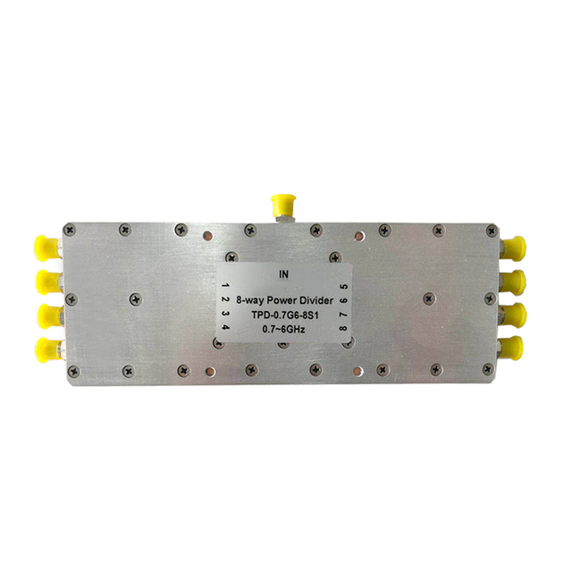 Maniron UHF VHF 8 Way Power Splitter 50W Power Divider Splitter RF Power Splitter with SMA Connector