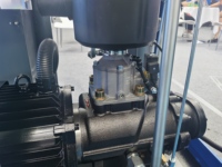 Compresor de Tornillo Sin Aceite de Alta Frecuencia y Alta Presión HuiTong XinDa, Motor para Corte Láser de 37kW PM VSD, Ahorro de Energía