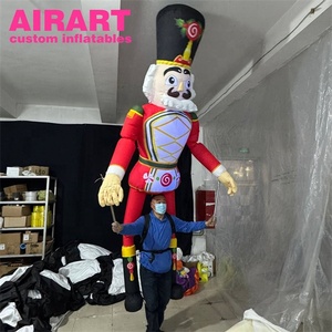 Marioneta Inflable Personalizada de <span class=keywords><strong>Cascanueces</strong></span>, Marionetas Inflables Gigantes Caminantes con Luces LED en Venta - Product Image 3