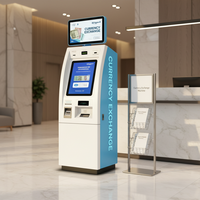 Terminal de vérification de passeport à écran tactile 19 pouces du fabricant leader pour banque, machine de change de devises Jinrui FCM-501S