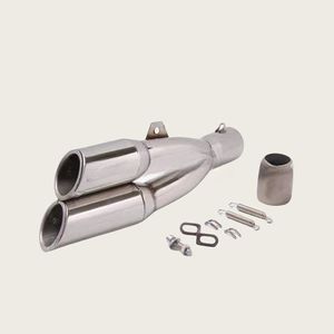 Tubo de Escape Hexagonal Modificado Multicolor de Gran Cilindrada con Sonido de Auto Deportivo, Silenciador para Motocicleta - Product Image 3