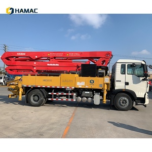 Pompe à béton montée sur camion HAMAC à moteur diesel, portée 48m-70m, avec prix compétitif, moteur et roulements inclus - Product Image 5