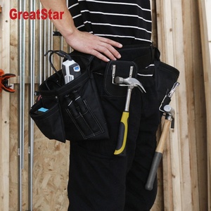Bolsa <span class=keywords><strong>de</strong></span> herramientas <span class=keywords><strong>de</strong></span> <span class=keywords><strong>electricista</strong></span> <span class=keywords><strong>de</strong></span> poliéster al por mayor con tirantes resistentes y hebilla <span class=keywords><strong>de</strong></span> cinturón <span class=keywords><strong>de</strong></span> calidad superior compatible con OEM/ODM - Product Image 2