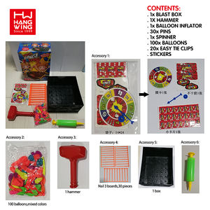 Giochi da tavolo gioco per feste di compleanno al coperto Blast Box Toy Bang Popping Balloon Explosion Game Toys For Kids - Product Image 4
