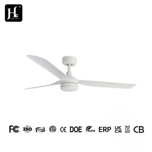 Ventilador de Techo Eléctrico Moderno para Sala de Estar con 3 Aspas de ABS, Motor de Cobre, Control Remoto de 6 Velocidades, Luz LED de 3 Colores - Product Image 6
