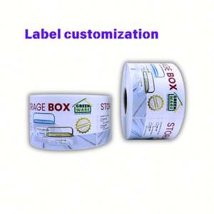 Étiquettes autocollantes promotionnelles personnalisées en rouleau, 500 pièces/rouleau, impression d'étiquettes imperméables, étiquettes de réduction en rouleau - Product Image 5