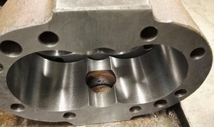Bomba Dosificadora de Engranajes de 100cc Marca JINGWEI para Fibra Cortada de Viscosa - Product Image 5