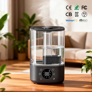 Nuevo Producto 2026 OEM, <span class=keywords><strong>Humidificador</strong></span> de Aire Ultrasónico Inteligente de 3.8L con Relleno Superior, Niebla Fría y Control de <span class=keywords><strong>Humedad</strong></span> <span class=keywords><strong>para</strong></span> Habitaciones, Dormitorios, Bebés, Plantas y Uso Interior - Product Image 1