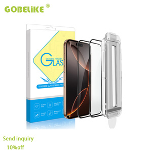 Anti-Peek iphone Protective Film Mobile <strong>Protector</strong> Tempered Glass <strong>Phone</strong> <strong>Screen</strong> <strong>Protector</strong> <strong>With</strong> Automatic Installation - Product Image 1