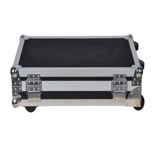 Estuche de herramientas de peluquero de plástico duro duradero personalizable de fábrica Estuche de aluminio ignífugo para <span class=keywords><strong>DJ</strong></span> Flight Road con ruedas - Product Image 4