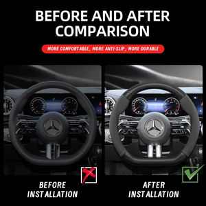 Coprivolante in Fibra di Carbonio Opaca di Lusso per Mercedes-Benz, per <span class=keywords><strong>Classe</strong></span> E, S, C, <span class=keywords><strong>GLC</strong></span>, SUV - Product Image 6