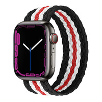 Montre connectée BOORUI à succès – Bracelet tressé étanche avec fermoir déployant simple 38mm 40mm 42mm 44mm