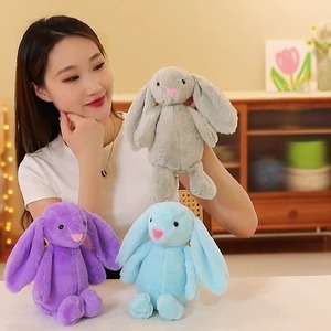 Peluche <span class=keywords><strong>Coniglio</strong></span> Cartone Animato con Orecchie Lunghe, Diverse Misure, Simpatico Cuscino <span class=keywords><strong>Coniglio</strong></span> Pasquale da 8 Pollici, Bambola per Macchina Artiglio, Vendita all'Ingrosso - Product Image 6