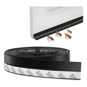 Joint d'étanchéité anti-poussière pour porte, 5 m, empêche la poussière et les insectes, pour utilisation sur portes et fenêtres - Product Image 5