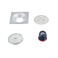 SANIVITAL - Rejilla de Desagüe para Baño con Filtro Desodorizante de Gran Capacidad y Diseño Moderno, Fácil de Limpiar