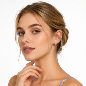 Pendientes de Joyería de Moda de Alta Calidad, Coloridos, con Circonita, Personalizados, Chapados en Oro de 18K, de Acero Inoxidable, Resistentes al Agua y que No se Descoloran - Product Image 2