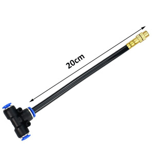 Cabezal de Aspersión Universal de 20 cm, Kit de Riego por Microaspersión Ajustable, Accesorio de Sistema de Goteo de Conexión Rápida - Product Image 1