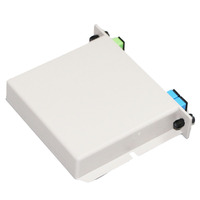Répartiteur optique à fibre 1x2 SC UPC, coupleur passif PLC SM monomode, connecteur FTTH pour boîtier de distribution et panneau de brassage