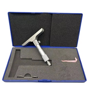 QLR industriale a forma rotonda ponte micrometro 0-1 ''0-25mm pinze Vernier con incudini intercambiabili - Product Image 1