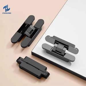 <span class=keywords><strong>Bisagra</strong></span> oculta de alta resistencia ZUOGANG, ajustable en 3D, estilo moderno, para puertas de <span class=keywords><strong>madera</strong></span>, herraje cruzado oculto, <span class=keywords><strong>bisagra</strong></span> invisible para puertas, <span class=keywords><strong>bisagra</strong></span> de resorte - Product Image 2