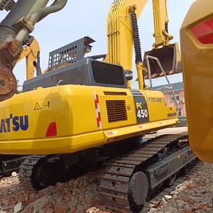Excavadora sobre orugas hidráulica Komatsu de 45 toneladas en stock Japón utilizó Komatsu PC450 con precio bajo - Product Image 6