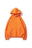 Sweat-shirt à capuche décontracté pour homme, personnalisé avec logo, vente en gros, printemps-automne, haute qualité, pull uni, surdimensionné, 100% coton, imprimé sur mesure
