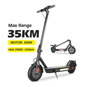 MK084 Patinetes-Electricos- Wholesale Europe Warehouse 10 Inch 350W Long Range Folding Electric Scooter E-Scooter