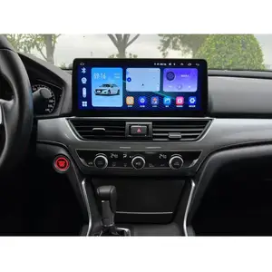 لوحة عدادات السيارة جي بي إس شاشة تعمل باللمس لتويوتا أكورد 10 2018 2019 2020 2021 2022 للسيارة وسائط إل سي دي أجزاء ترقية وتعديل