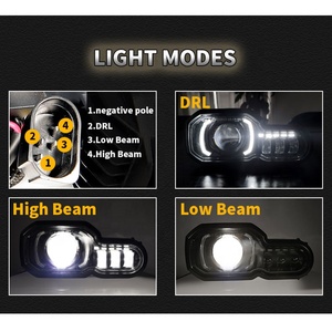 Ensemble de phares LED pour moto, éclairage avant DRL pour BMW F650GS F700GS <span class=keywords><strong>F800GS</strong></span> Adv F800R, <span class=keywords><strong>accessoires</strong></span> - Product Image 5