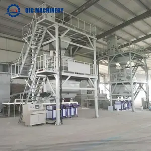 High Efficiency dry mix mortar machinery cement glue production line Dry Mix Mortar Mixing Production line
