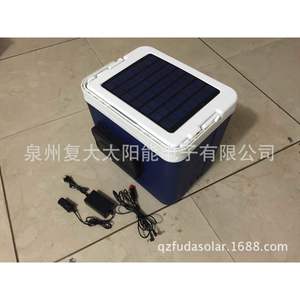 Solar Heating <b>Box</b> 20L Insulated Portable Vehicle Power Supply Heatable Food Container Rectangle <b>Plastic</b> Lid Easy Clean - Product Image 4