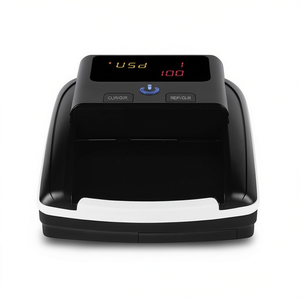 Machine de comptage de billets entièrement automatique numérique avec détection de devises USD/EUR, capacité de comptage de 1000 billets/heure - Product Image 2