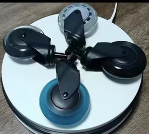 75mm PU tekerlekler yarım şeffaf PVC silikon ofis koltuğu tekerlekler mobilya oturma odası için uygun tekerler - Product Image 5