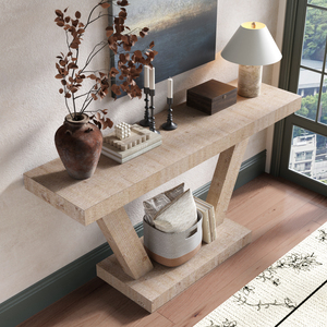 Banco de Entrada de Madera Envejecida de 60 Pulgadas, Mueble de Almacenamiento de Madera Maciza con Chapa, Diseño Rústico Ancho para Pasillo - Product Image 2