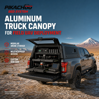 Proveedor de Cubiertas para Camionetas Isuzu D-MAX RG Doble Cabina, Cubierta Impermeable para Almacenamiento de Drones Comerciales