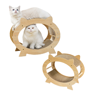 Árbol para Gatos de Papel Corrugado Ecológico e Interactivo <span class=keywords><strong>Petspace</strong></span>, con Forma de Televisor - Product Image 1