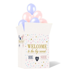 Pacchetto Regalo per Festa di Rivelazione del Sesso, Scatola Divertente Personalizzata per <span class=keywords><strong>Lei</strong></span> o <span class=keywords><strong>Lui</strong></span> - Product Image 5