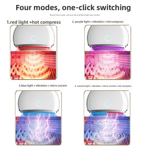 家用面部美白提拉按摩器带振动电动刮痧美容仪 - Product Image 5