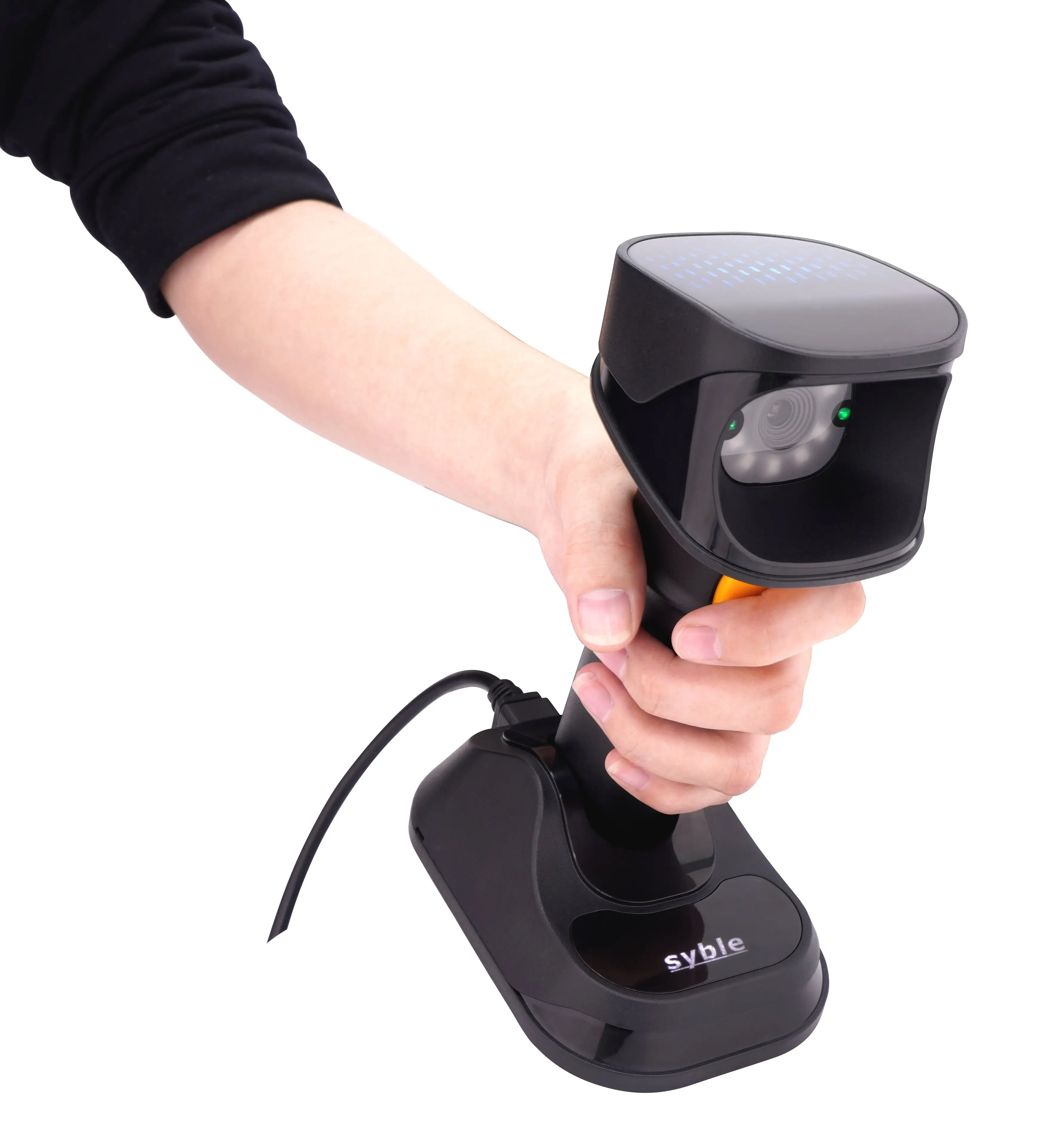 Syble ATEK 2 D AIDC equiment AK-9000 handheld and handsfree desktop QR code barcode scanner for retail stores