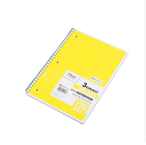 <span class=keywords><strong>3</strong></span> đối tượng xoắn ốc thành phần máy tính xách tay với thủng dòng và lỗ trang Divider rộng lót màu Cuốn sách tập thể dục coilbook - Product Image 3