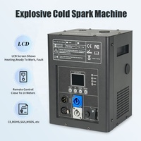 Machine à étincelles froides 750W, fontaine de feux d'artifice à étincelles froides pour mariages, fêtes et scènes en intérieur et en extérieur