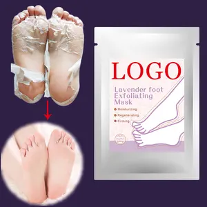 OEM Private Label Pedicure Organic Exfoliating Peel Off Foot Mask for Feet Liquid Adults Female Foot Care Rough Feet Skin 1pcs