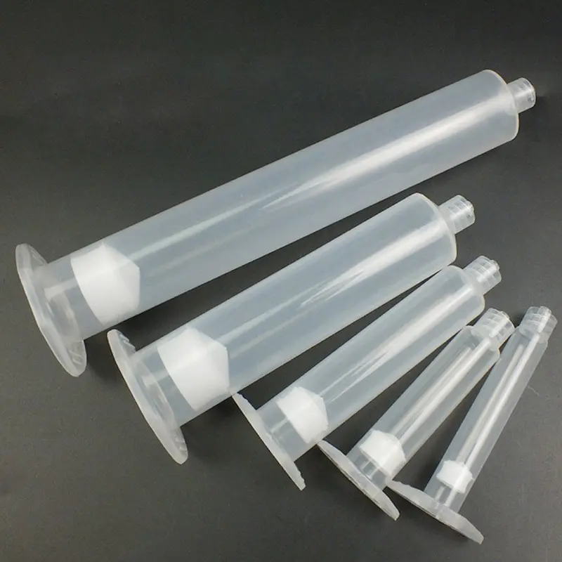 3cc/5cc/10cc/30cc/55cc nhựa dùng một lần chúng tôi phong cách ống tiêm nhựa khí nén Dispenser công nghiệp pha chế ống tiêm Thùng
