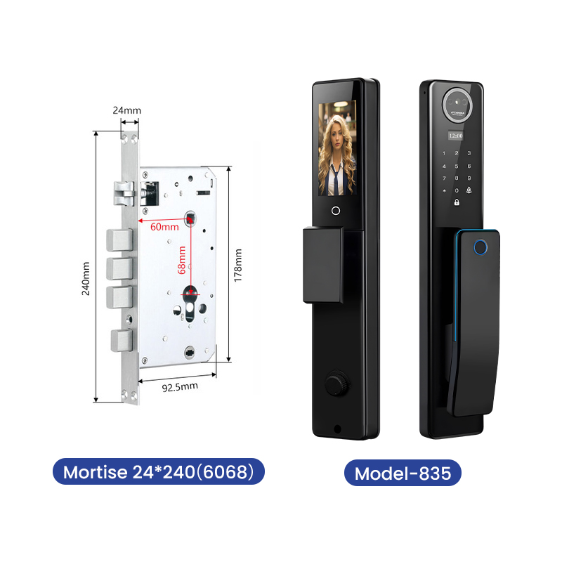 Lock and mortise 24*240(6068)